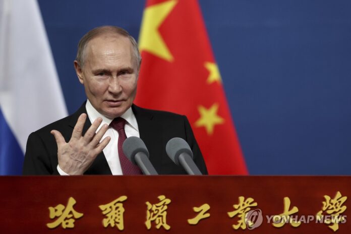 푸틴 “시진핑과 올림픽 휴전 논의…하르키우 장악 계획 없어”